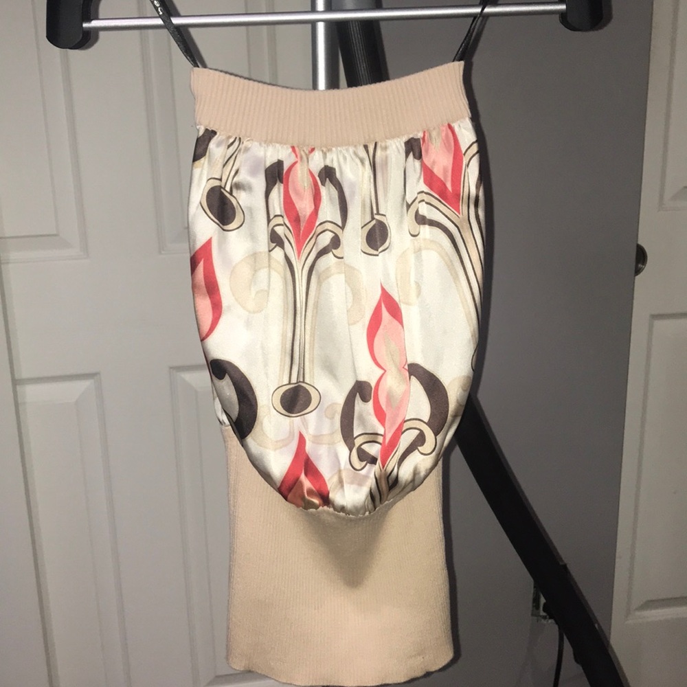 Bebe strapless top